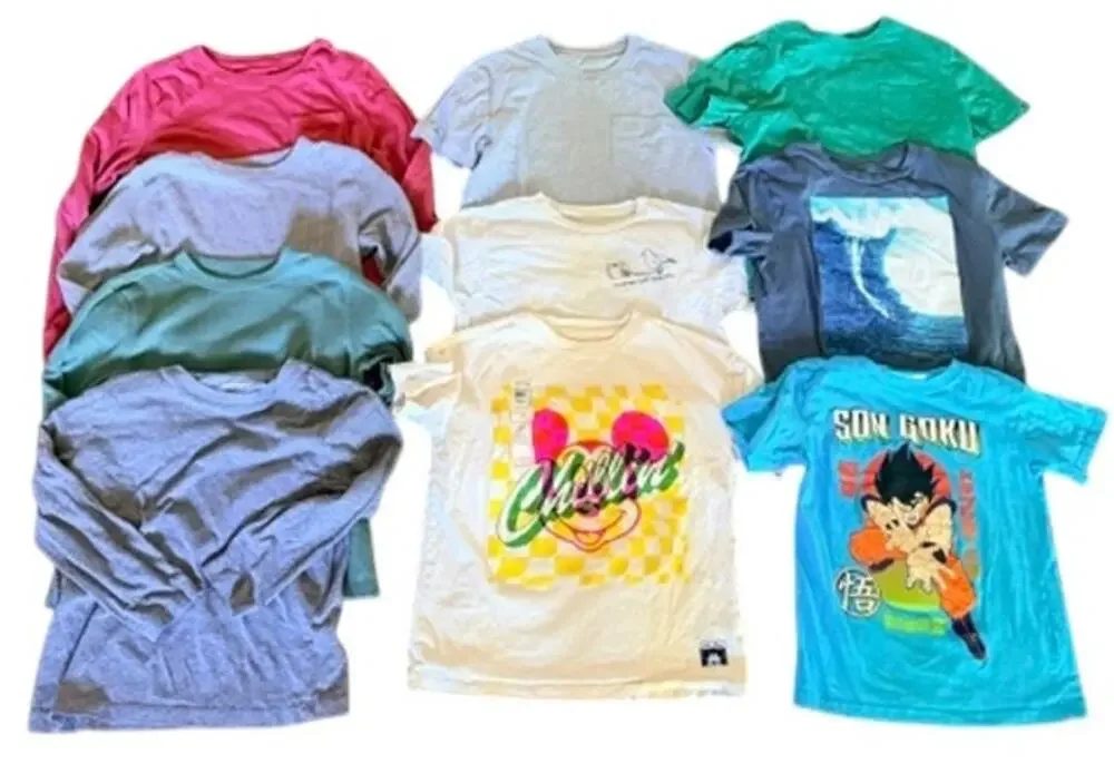 Old Navy Cat & Jack Dragon Ball Z Boys T-Shirt Lot Size Small